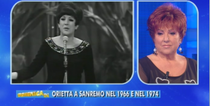 Orietta Berti a Domenica in